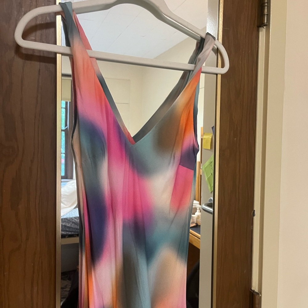 LNA kaleidoscope maxi dress